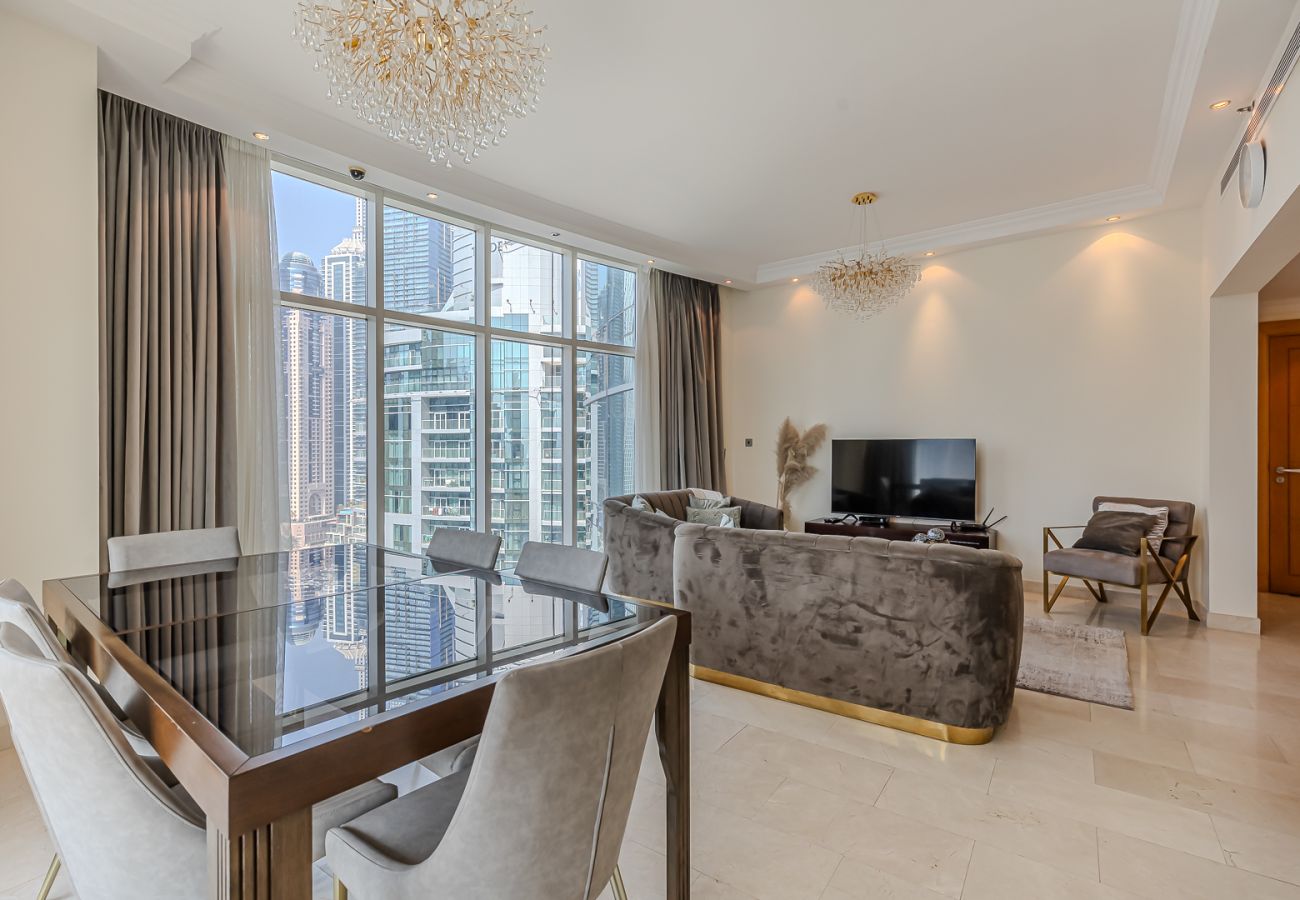 公寓 在 Dubai - Spacious 3BDR Apartment in Marina with Office