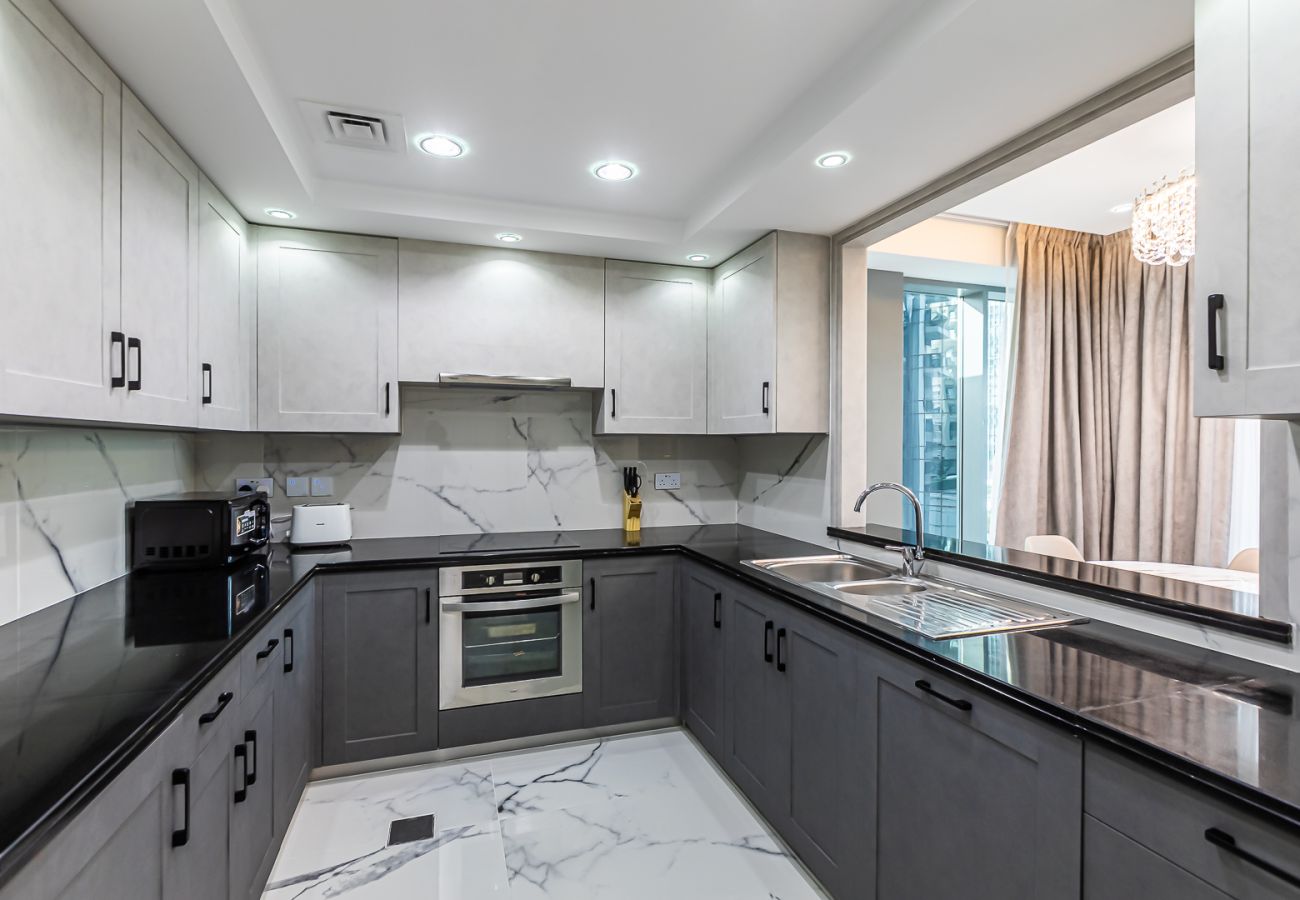 公寓 在 Dubai - Chic & Functional 2-Bedroom Apartment in 29 Boulevard, Downtown Dubai