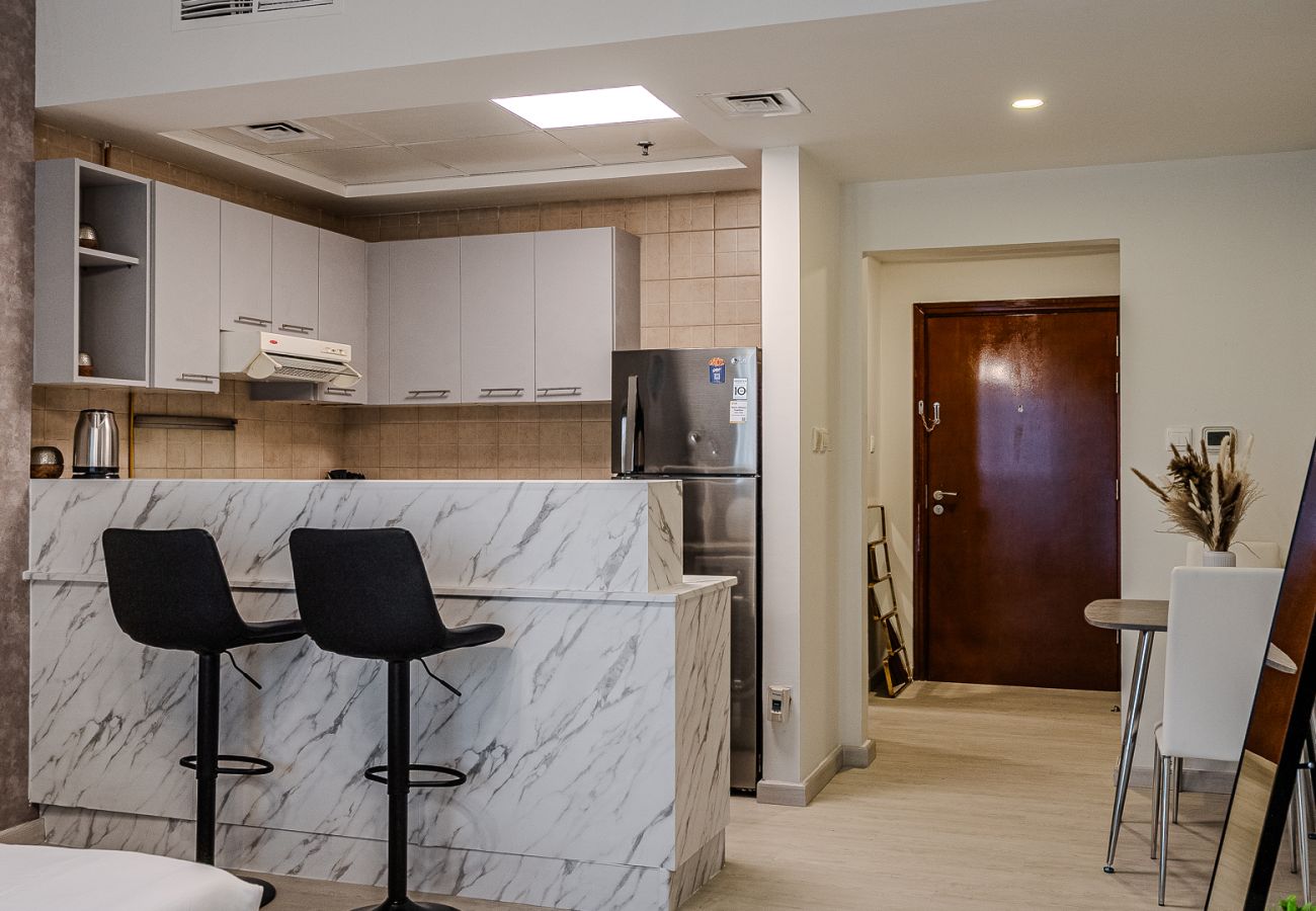 公寓 在 Dubai - Stylish Studio apartment in Downtown Dubai I Burj Al Nujoom