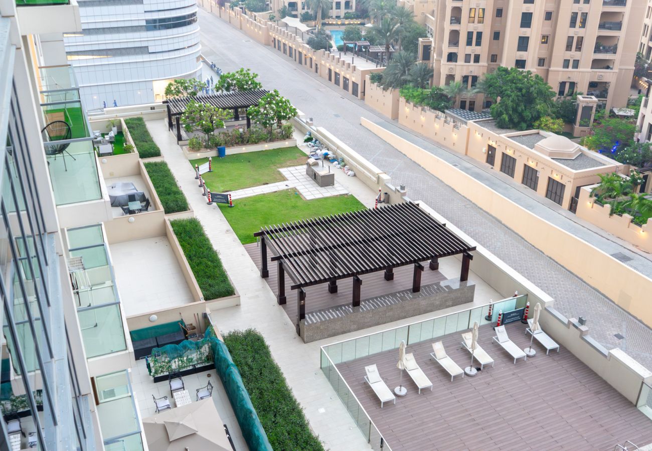 公寓 在 Dubai - Burj Khalifa View I Modern Home I 2 Bedrooms 