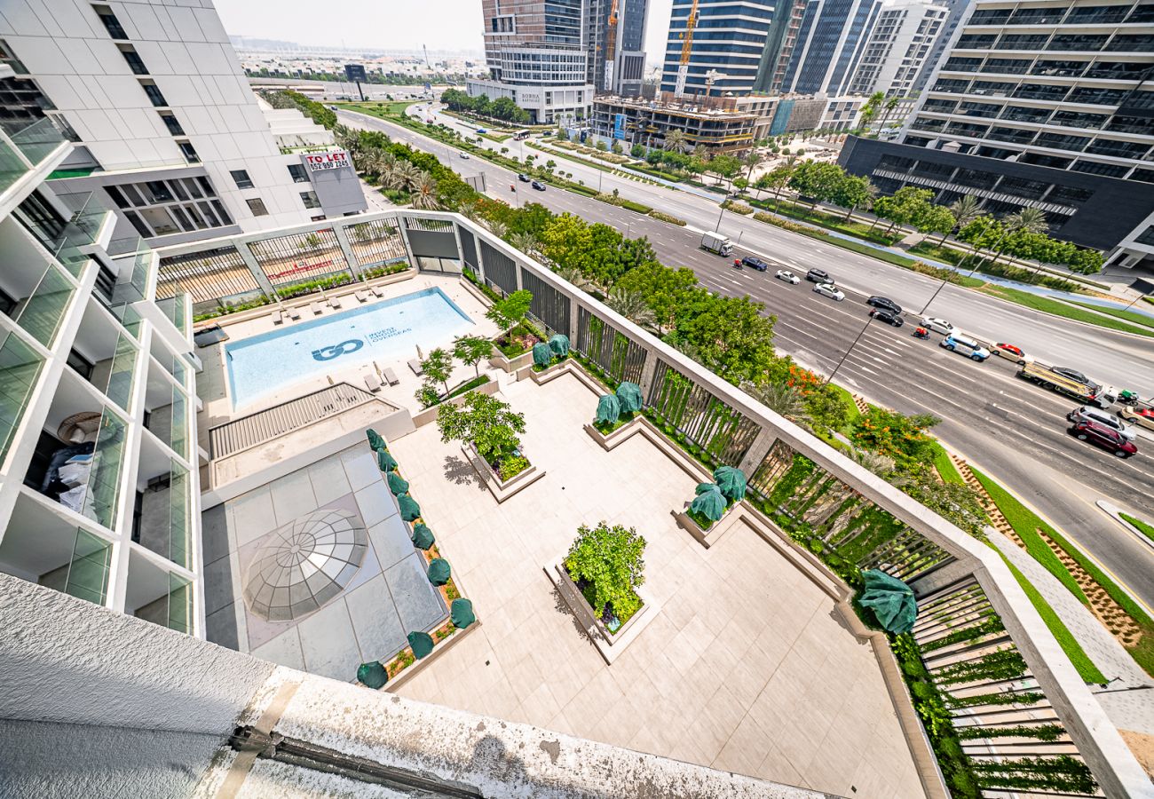 工作室 在 Dubai - Studio with Smart Home Facilities I Business Bay