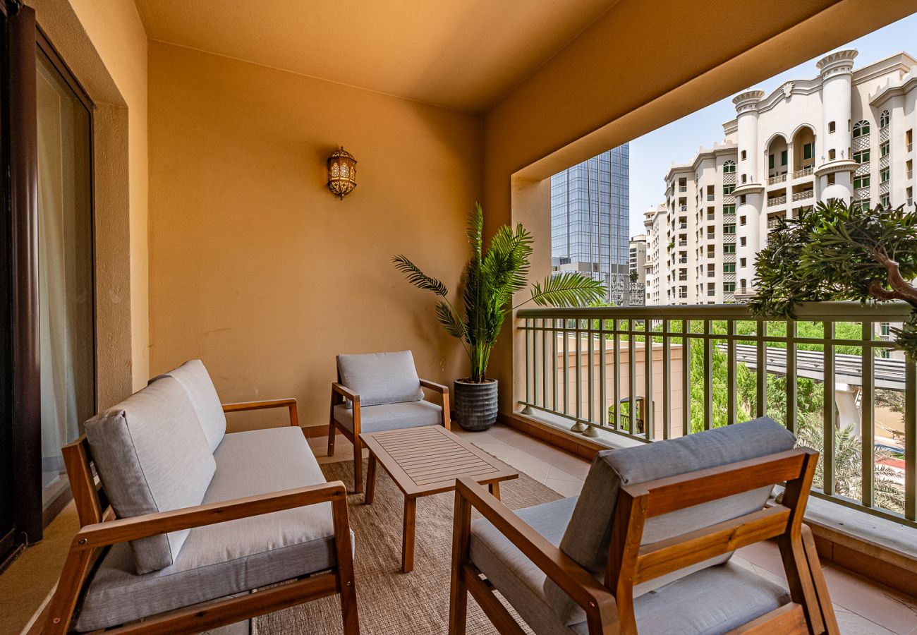 公寓 在 Dubai - 2BDR apartment with the balcony I Golden Mile / 209 