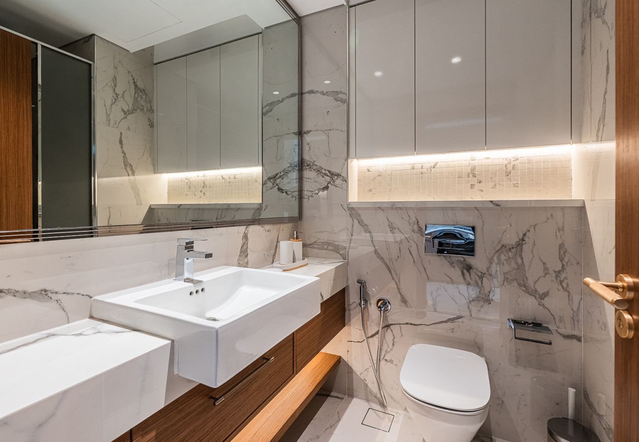 工作室 在 Dubai - Modern Studio Apartment with Outdoor views I Azizi 67