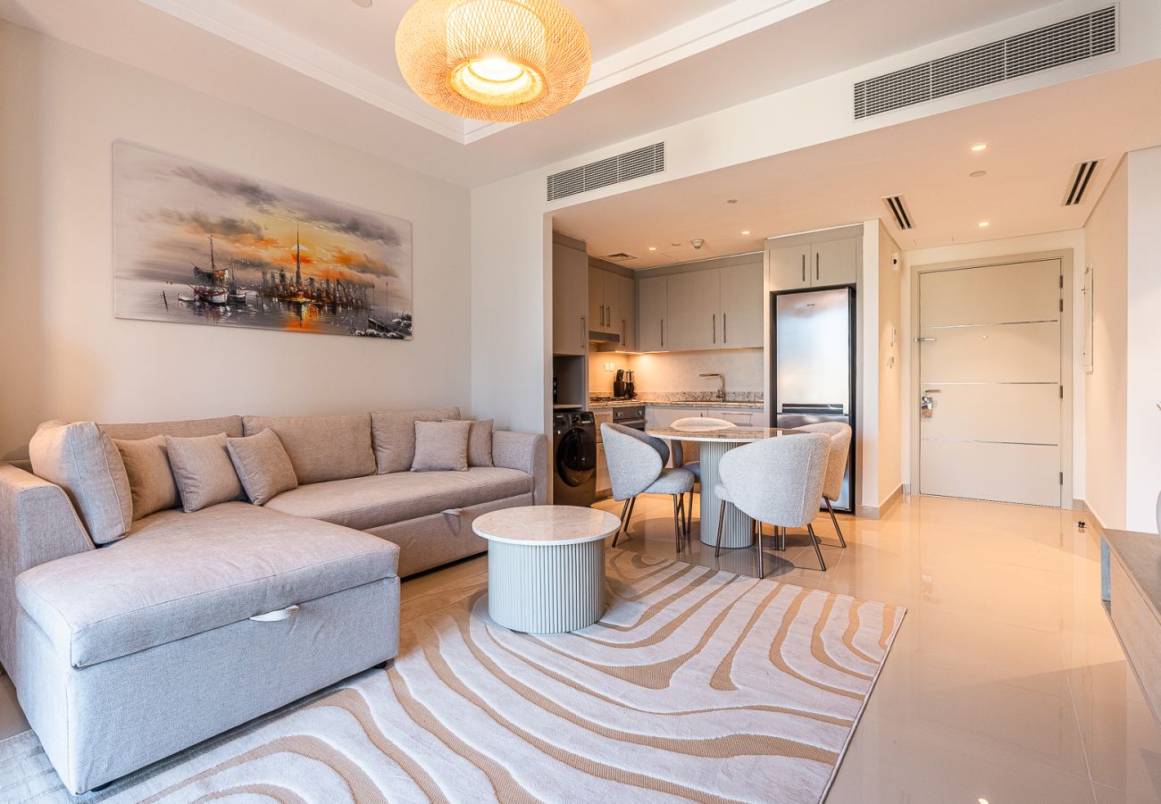 公寓 在 Dubai - Modern & Spacious 1-Bedroom Apartment in Boulevard Point I Downtown Dubai