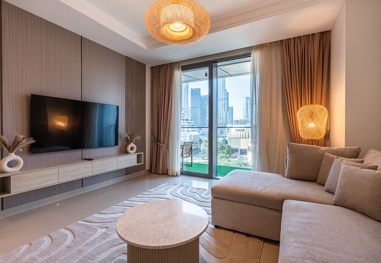 公寓 在 Dubai - Modern & Spacious 1-Bedroom Apartment in Boulevard Point I Downtown Dubai