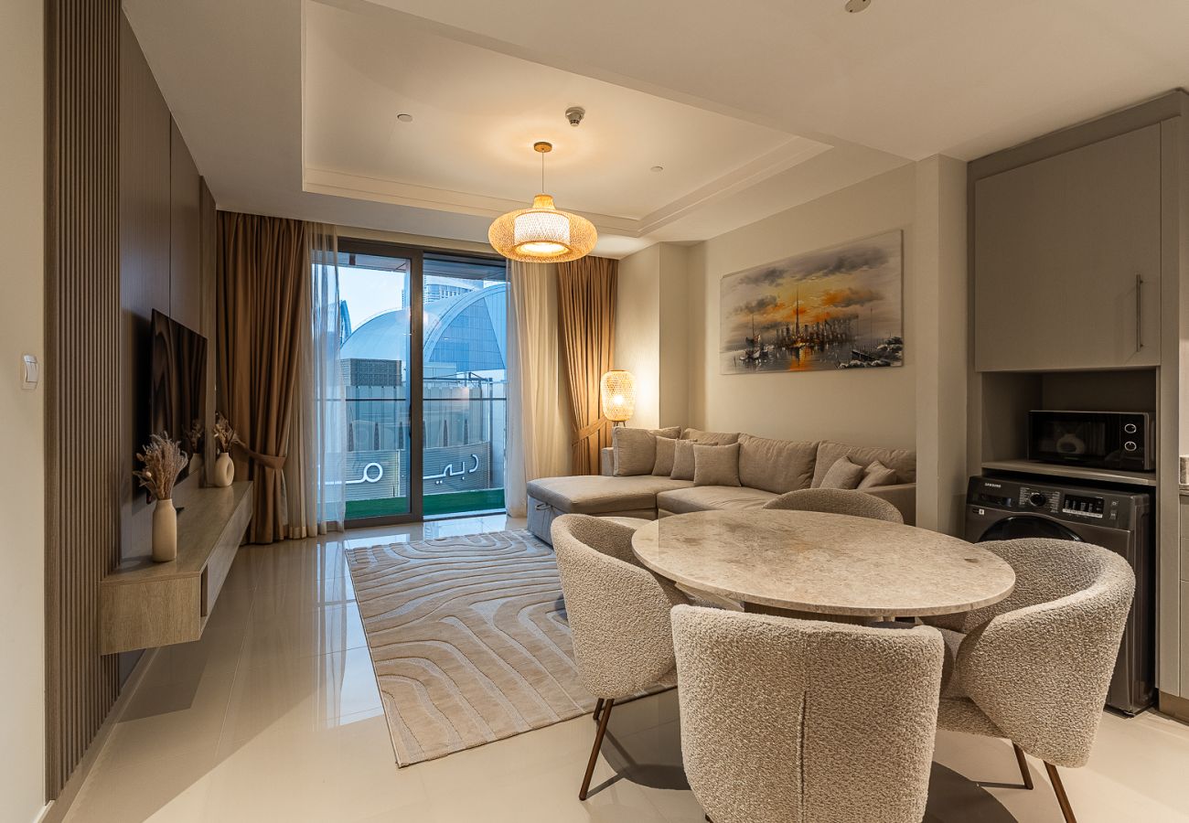 公寓 在 Dubai - Modern & Spacious 1-Bedroom Apartment in Boulevard Point I Downtown Dubai