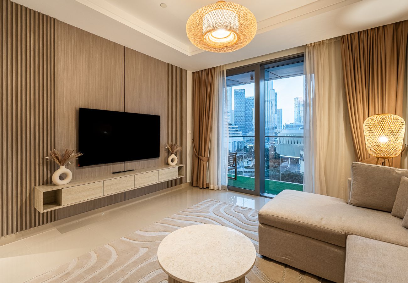 公寓 在 Dubai - Modern & Spacious 1-Bedroom Apartment in Boulevard Point I Downtown Dubai