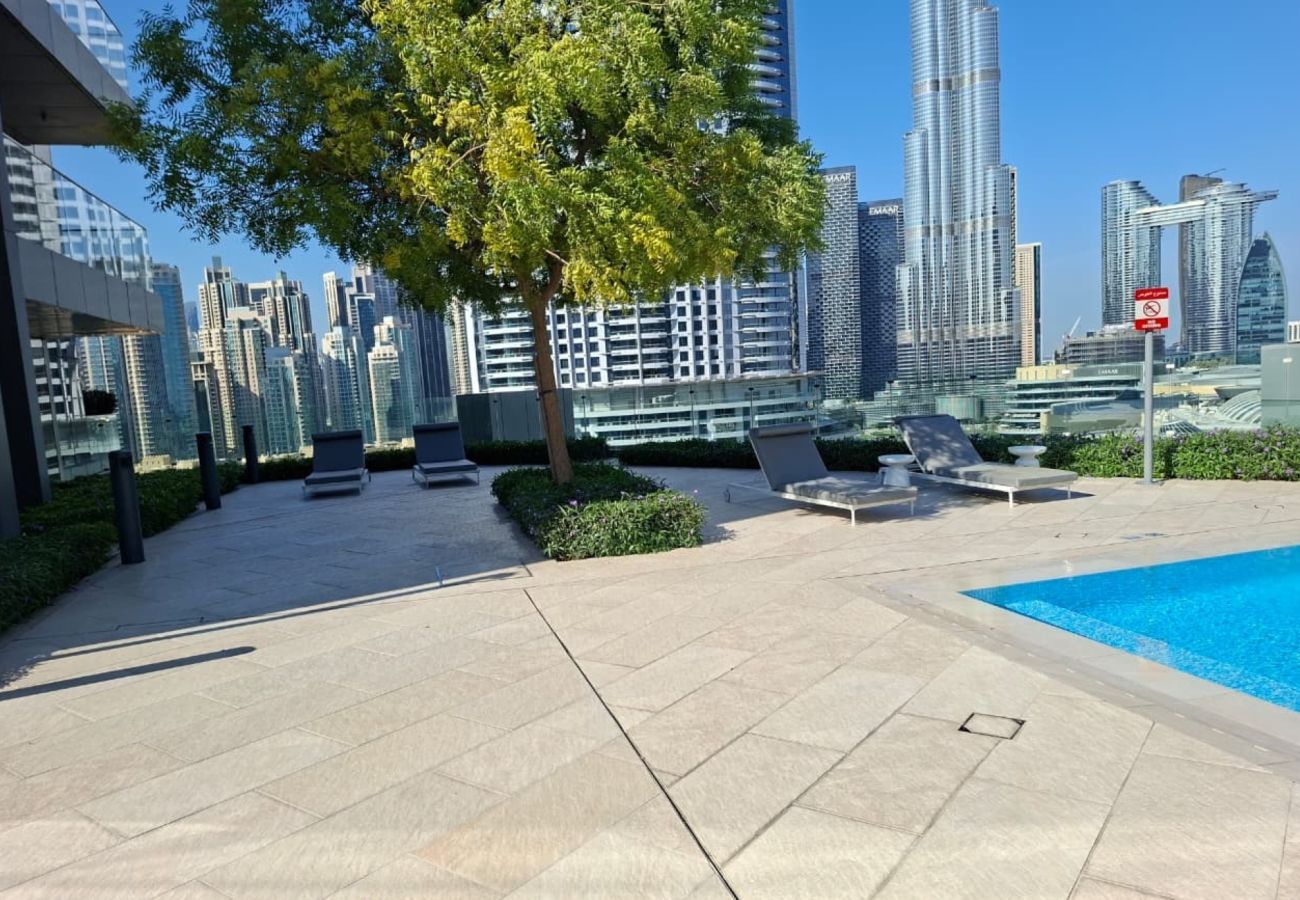 公寓 在 Dubai - Modern & Spacious 1-Bedroom Apartment in Boulevard Point I Downtown Dubai