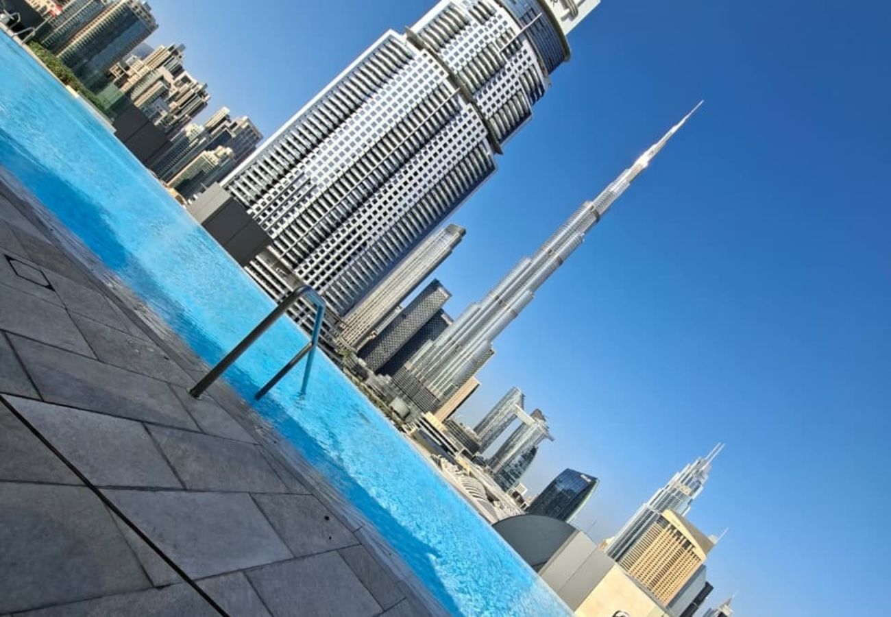 公寓 在 Dubai - Modern & Spacious 1-Bedroom Apartment in Boulevard Point I Downtown Dubai