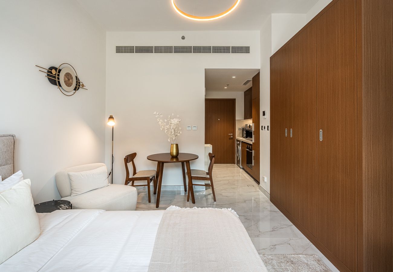 工作室 在 Dubai - Exquisite studio apartment in Azizi Mirage