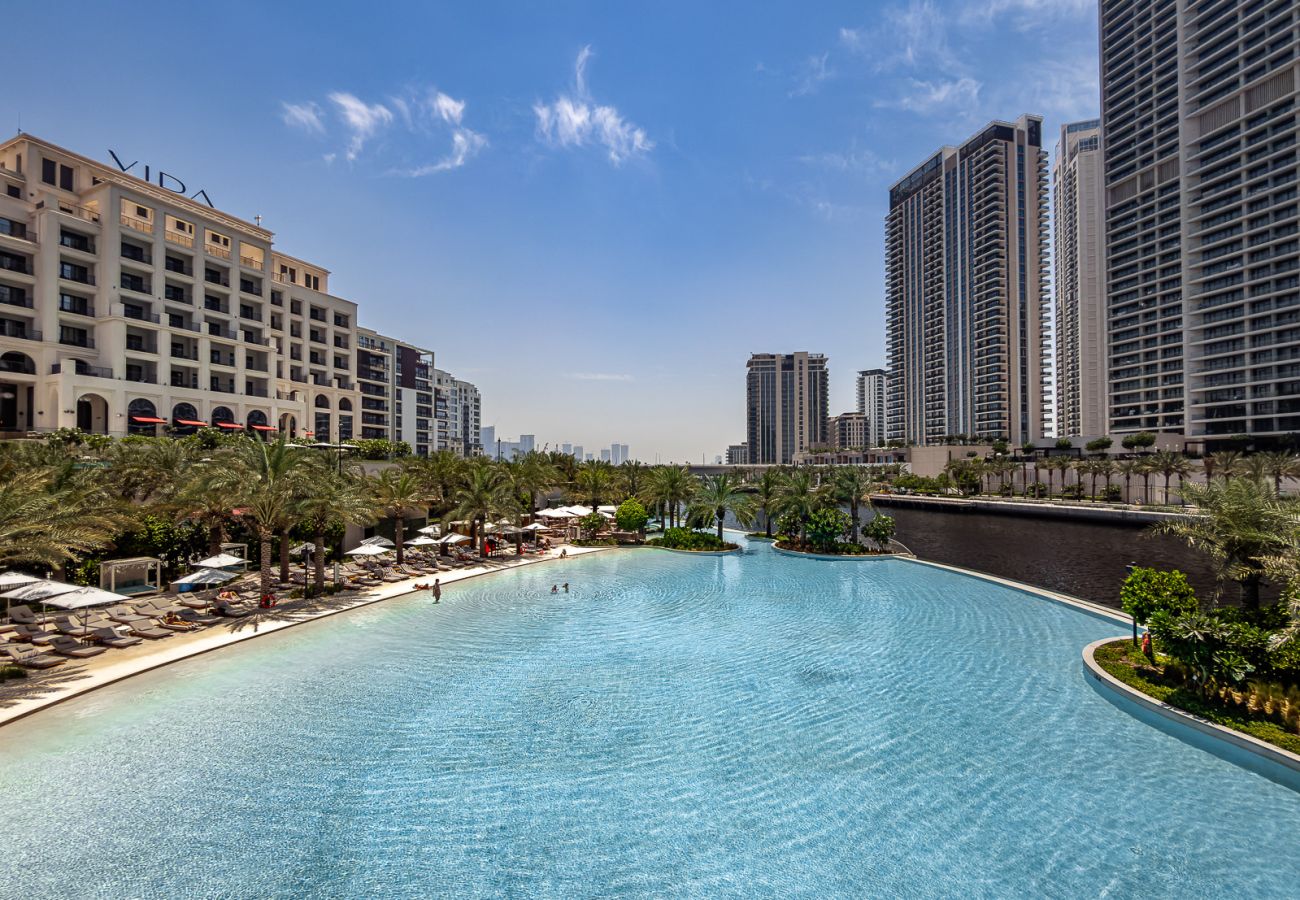 公寓 在 Dubai - Cozy & Elegant 1BR at Creek Beach