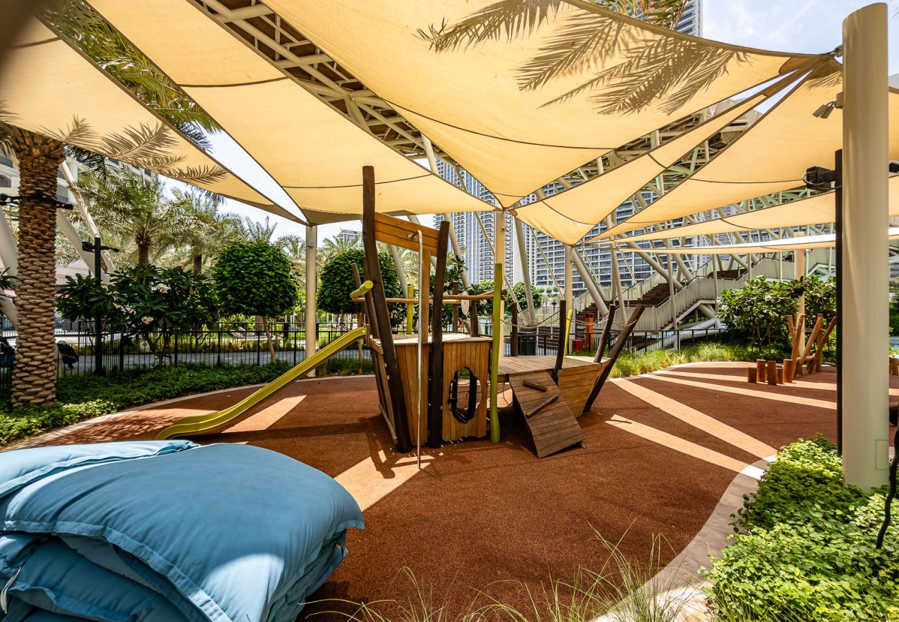 公寓 在 Dubai - Cozy & Elegant 1BR at Creek Beach