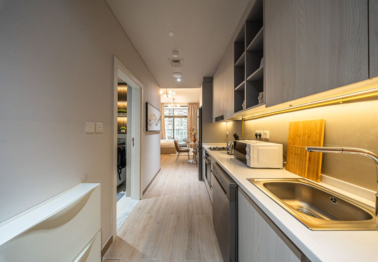 公寓 在 Dubai - Cozy Studio in Business Bay