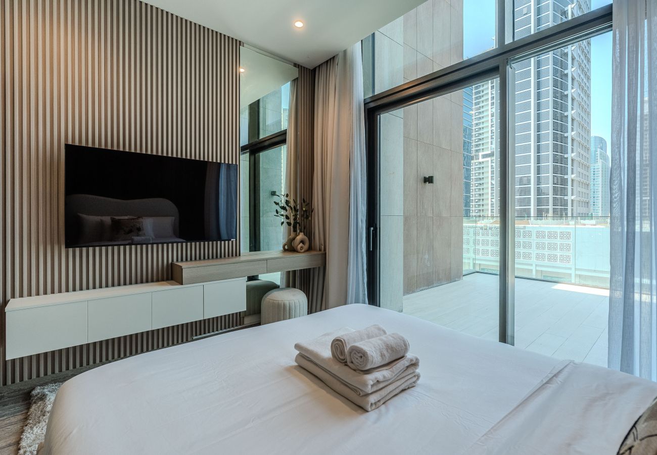 公寓 在 Dubai - Luxurious 2-Bedroom Apartment in Business Bay